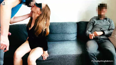 Cover for 'Cum Kisses With Tied Cuckold Husband'